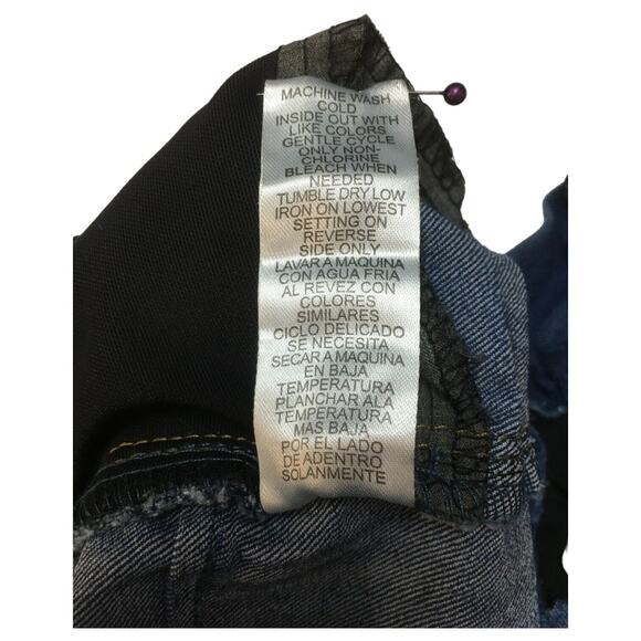 Democracy Jeans Womens 6 Ab Solution Jegging Booty Lift Mid Rise Skinny Blue - Picture 6 of 16